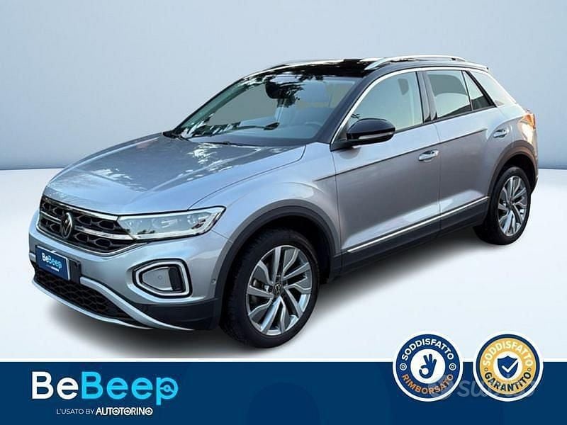 Grigio metallizzato Usata 2022 VW T-Roc Style SUV | 21.000 € (Buon prezzo) - Immagine 1/3