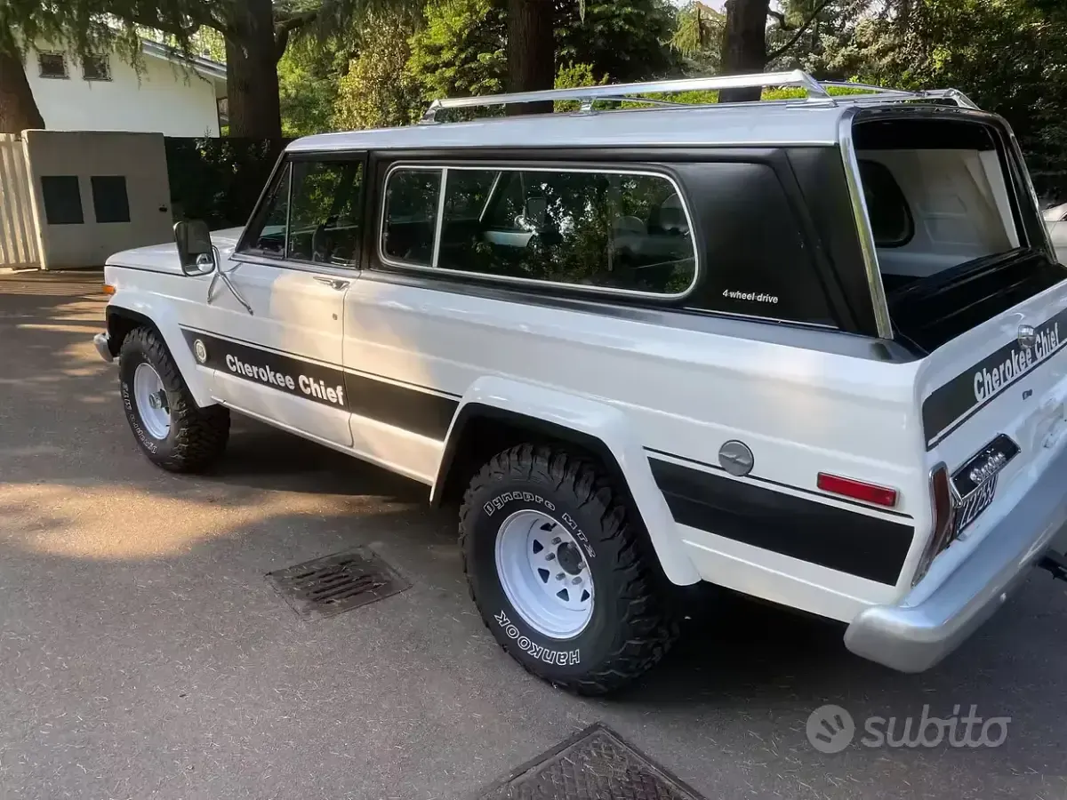 Usata Jeep Cherokee 120 CV (88 kW) 1980 Bianco SUV