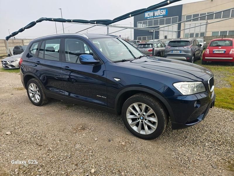 Usata BMW X3 183 CV (134 kW) 2011 Blu SUV