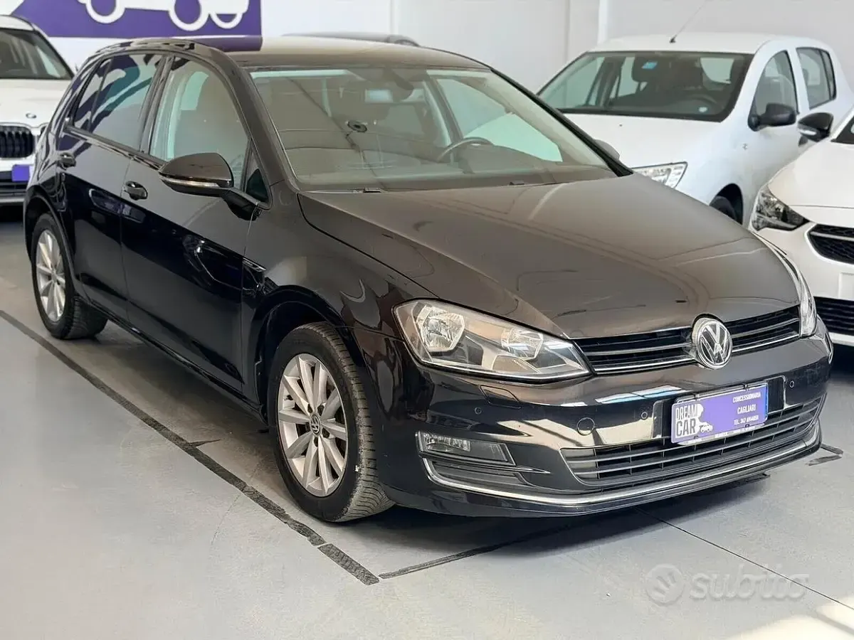 Usata VW Golf VII Highline 110 CV (80 kW) 2016 Nero Berlina
