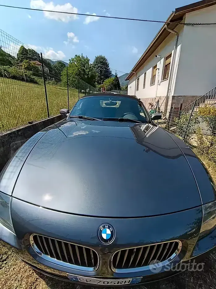 Usata BMW Z4 170 CV (125 kW) 2004 Grigio Cabrio