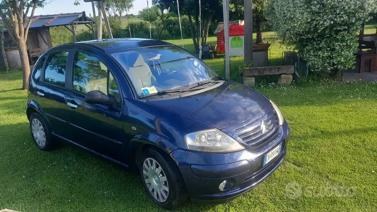 Usata Citroën C3 73 CV (53 kW) 2003 Blu Utilitaria