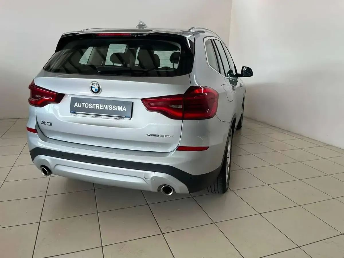 Usata BMW X3 Advantage 190 CV (139 kW) 2019 Argento SUV