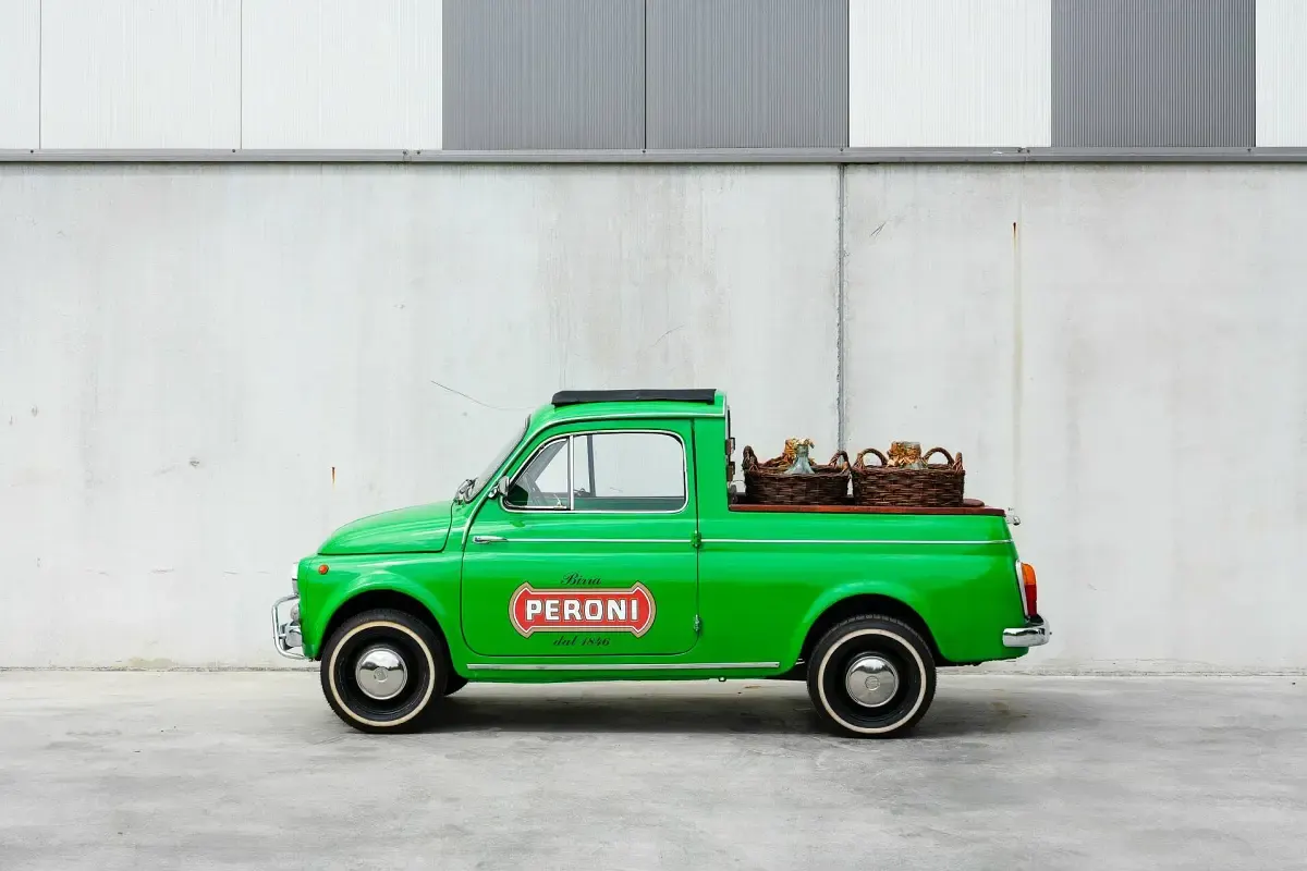 Usata Autobianchi Bianchina 18 CV (13 kW) 1969 Verde Utilitaria
