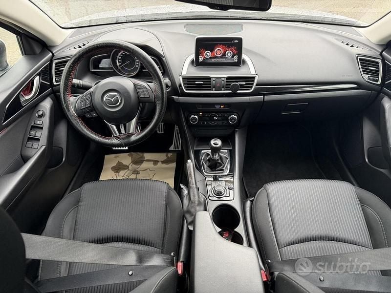 Usata Mazda 3 105 CV (77 kW) 2016 Bianco Berlina