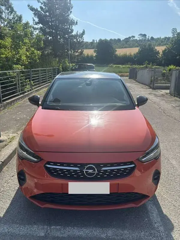 Usata Opel Corsa Elegance 75 CV (55 kW) 2021 Arancione Utilitaria