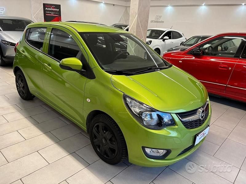 Usata Opel Karl 73 CV (53 kW) 2016 Verde Utilitaria