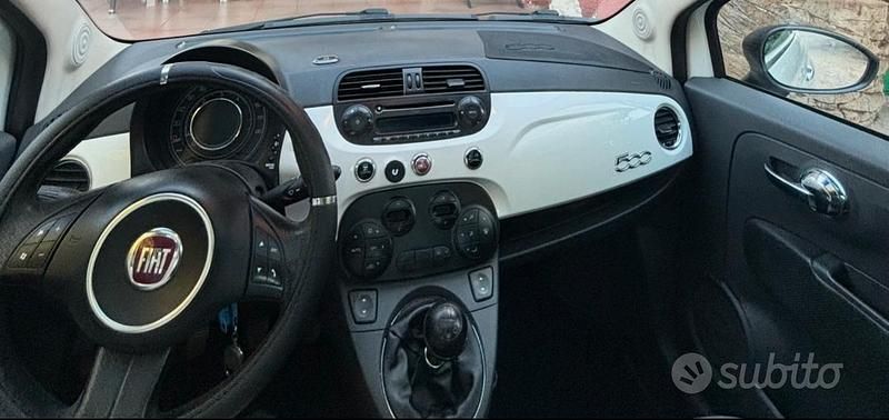 Usata Fiat 500 75 CV (55 kW) 2008 Bianco