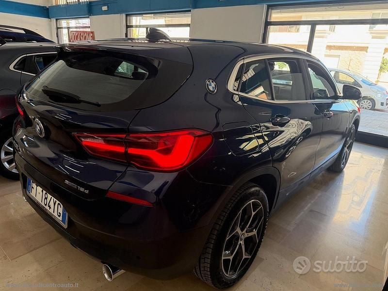 Begagnad BMW X2 Efficient Dynamics 150 HK (110 kW) 2019 Blå SUV