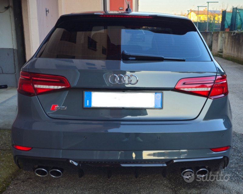 Usato 2019 Audi S3 Sportback 2.0 Benzin 300 CV (30.000 €)