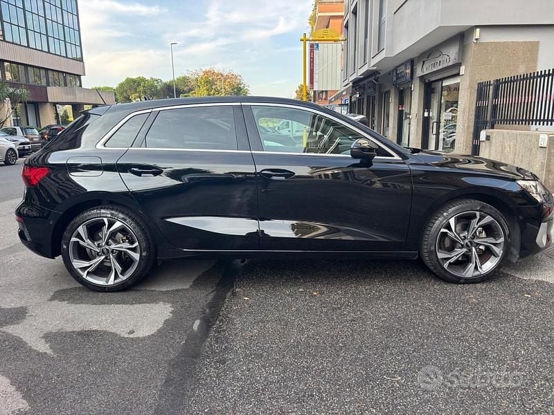 Usata Audi A3 Advanced 150 CV (110 kW) 2023 Nero Berlina
