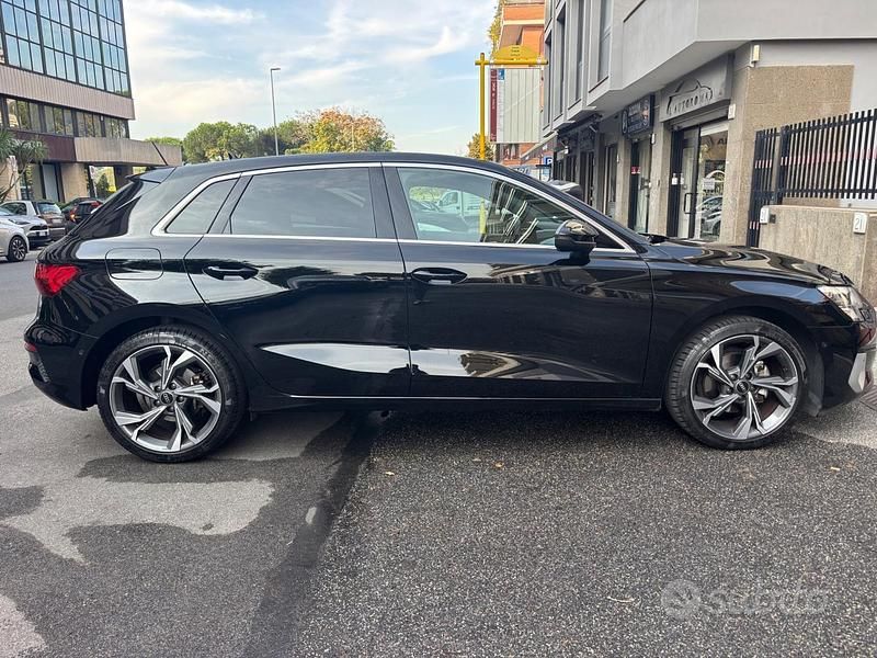 Usata Audi A3 Advanced 150 CV (110 kW) 2023 Nero Berlina