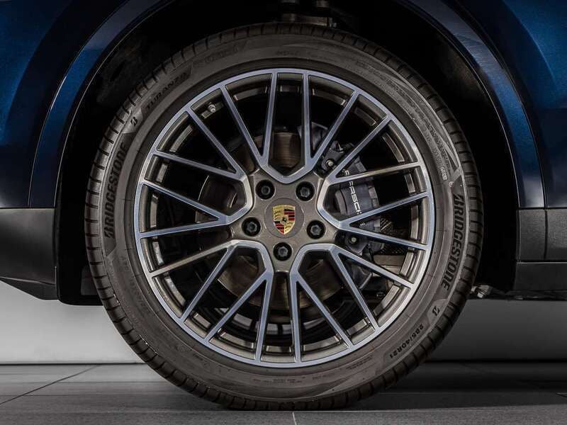 Usata Porsche Cayenne Sport 340 CV (250 kW) 2021 Blu moonlight SUV