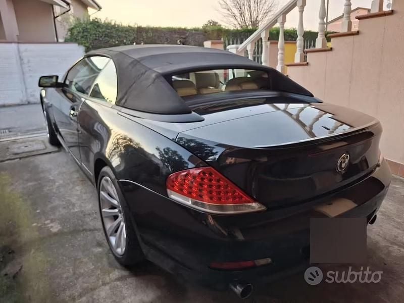Usata BMW 630 Cabriolet 2005 Nero Cabrio