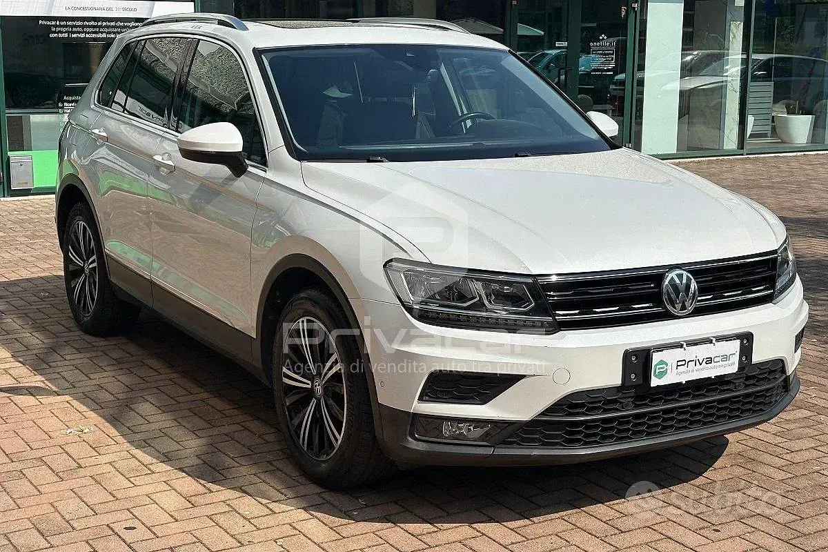 Usata VW Tiguan Advance 150 CV (110 kW) 2017 Bianco SUV