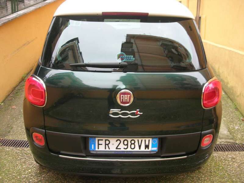 Usata Fiat 500L Business 95 CV (69 kW) 2017 Verde Monovolume