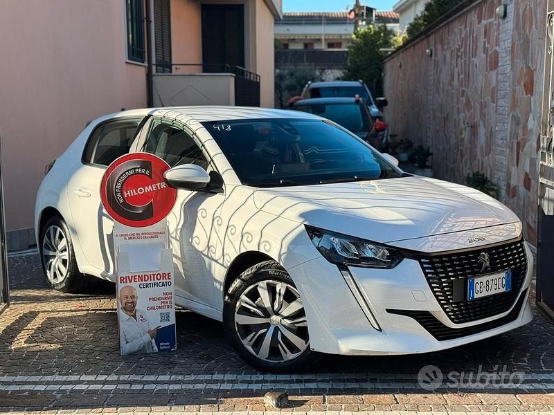 Usata Peugeot 208 Allure 101 CV (74 kW) 2020 Bianco Utilitaria