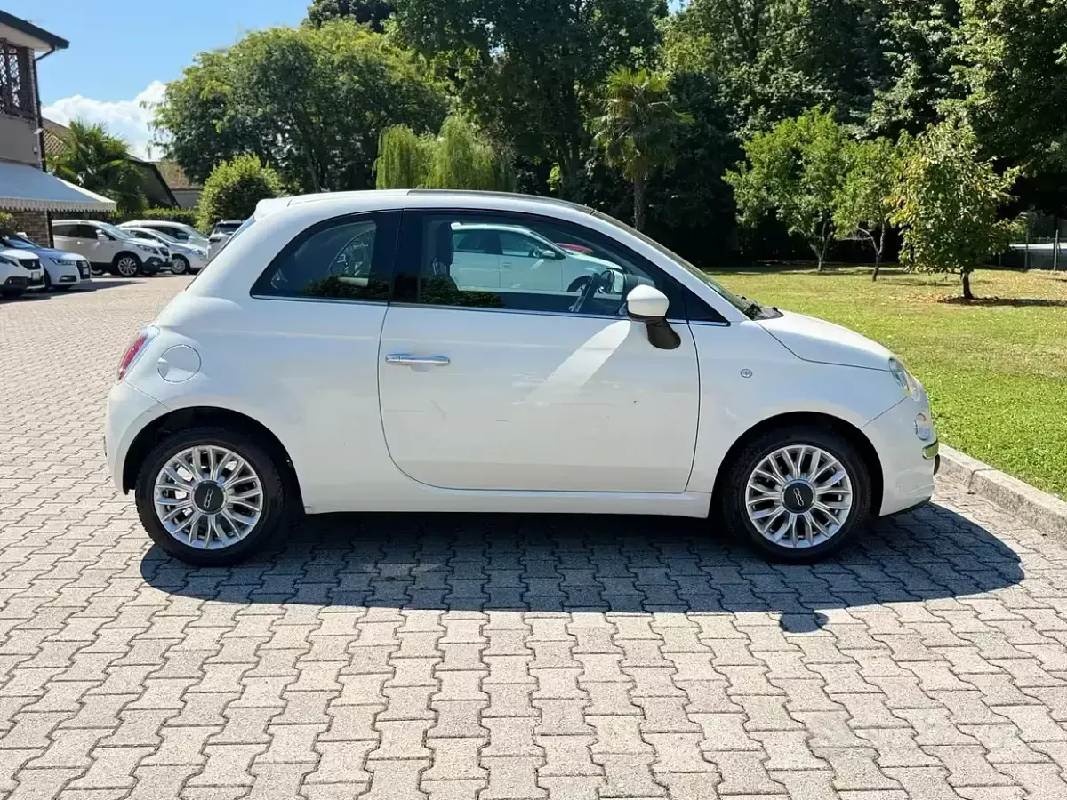Usata Fiat 500 69 CV (50 kW) 2015 Bianco Utilitaria