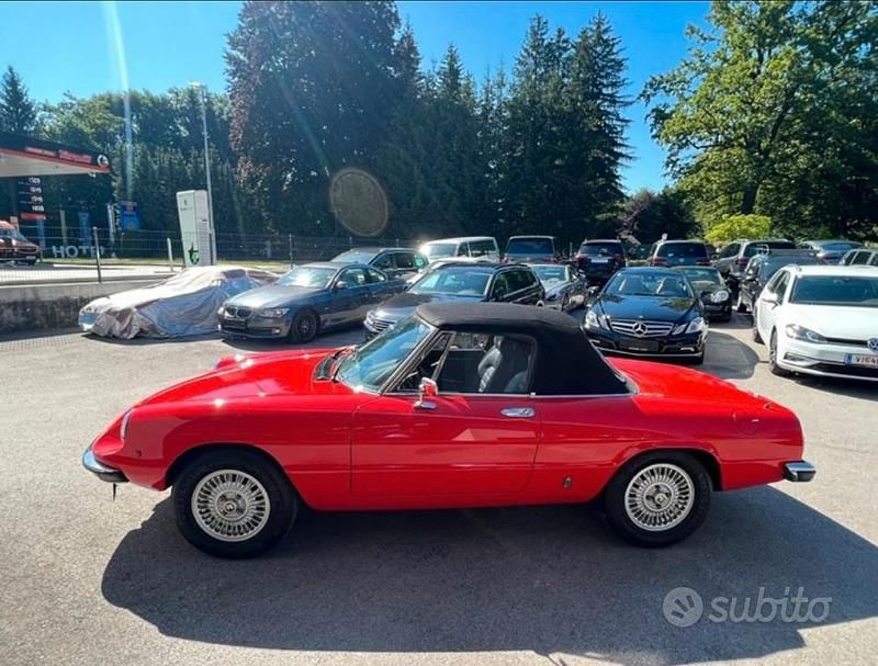 Usata Alfa Romeo Spider 128 CV (94 kW) 2022 Rosso Cabrio