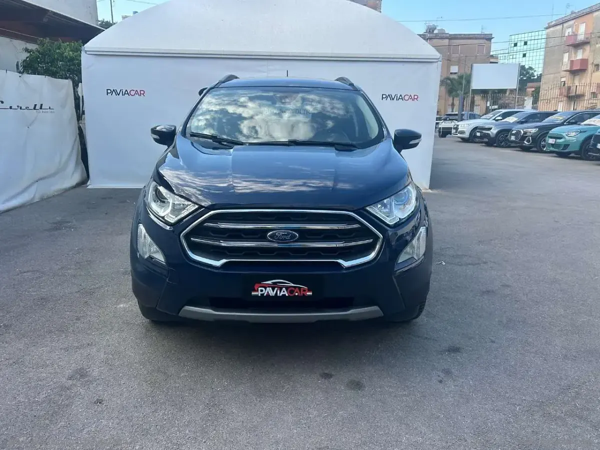 Usata Ford Ecosport ST-Line 125 CV (91 kW) 2021 Blu/azzurro SUV