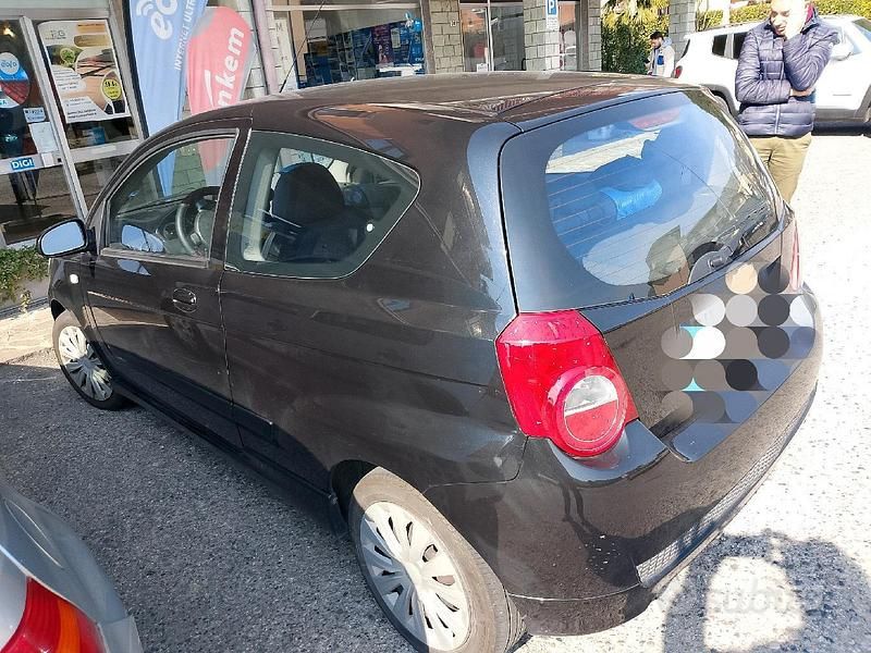 Usata Chevrolet Aveo 2009 Nero Utilitaria