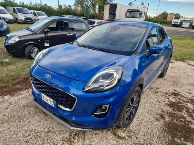 Usata Ford Puma Titanium 125 CV (91 kW) 2022 Blu Coupé