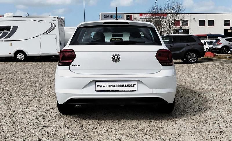 Usata VW Polo Trendline 65 CV (47 kW) 2018 Bianco Utilitaria