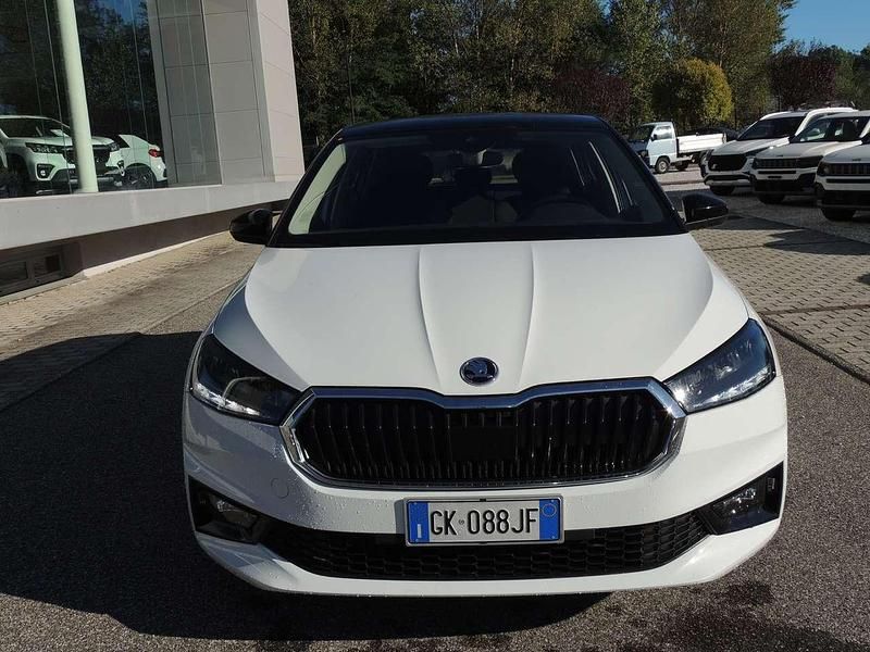 Usata Skoda Fabia Monte Carlo 80 CV (58 kW) 2023 Bianco Utilitaria