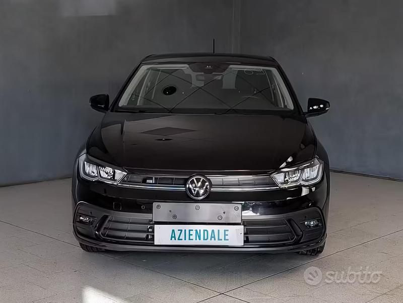 Usata VW Polo Life 95 CV (69 kW) 2025 Nero Utilitaria