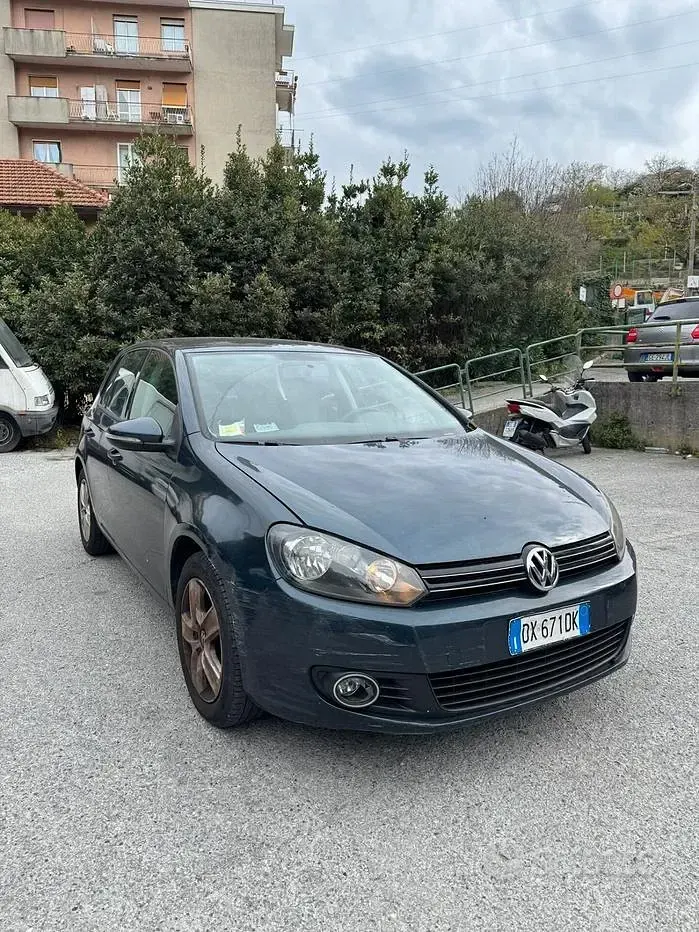 Usado VW Golf VI Highline 122 CV (89 kW) 2009 Azul Utilitario