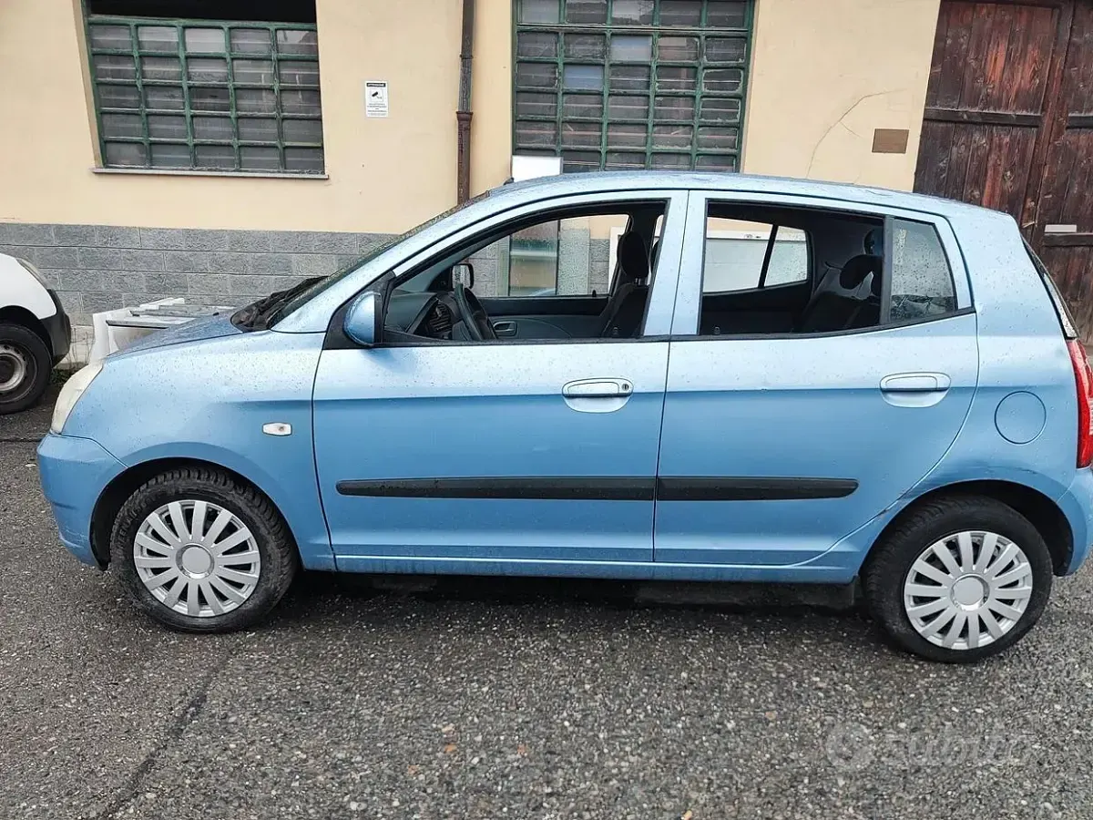 Usata Kia Picanto 61 CV (44 kW) 2007 Blu Utilitaria
