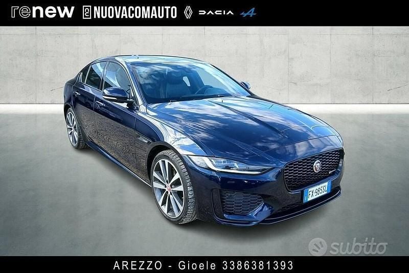 Usata Jaguar XE R-Dynamic 180 CV (132 kW) 2019 Blu Berlina
