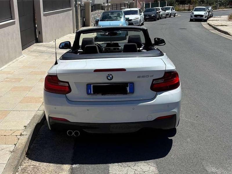 Usata BMW 220 M Sport 190 CV (139 kW) 2016 Bianco Cabrio