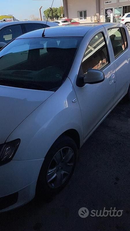 Brugt Dacia Sandero 90 HK (66 kW) 2013 Hvid Sedan