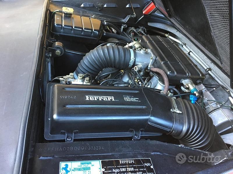 Usata Ferrari 308 1981 Rosso Cabrio