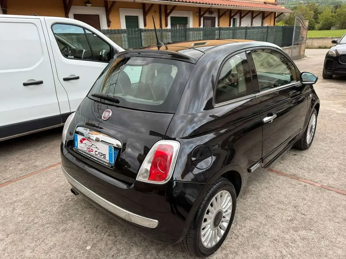 Usata Fiat 500 Lounge 69 CV (50 kW) 2013 Nero Utilitaria
