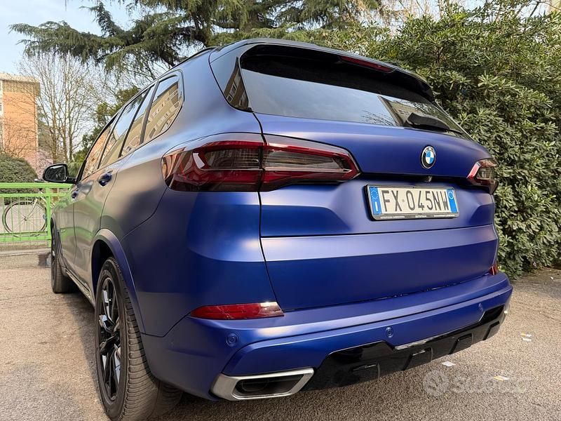 Usata BMW X5 M Sport 310 CV (228 kW) 2019 Blu SUV