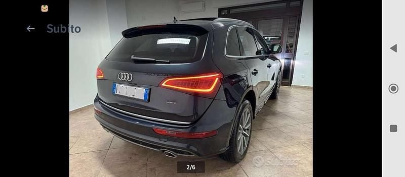 Usata Audi Q5 S-Line 258 CV (189 kW) 2017 Blu/azzurro SUV