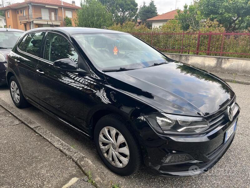 Usata VW Polo 65 CV (47 kW) 2019 Nero Berlina