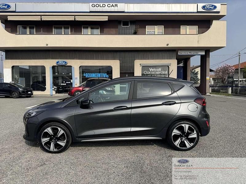 Usata Ford Fiesta Active X 125 CV (91 kW) 2022 Grigio Utilitaria