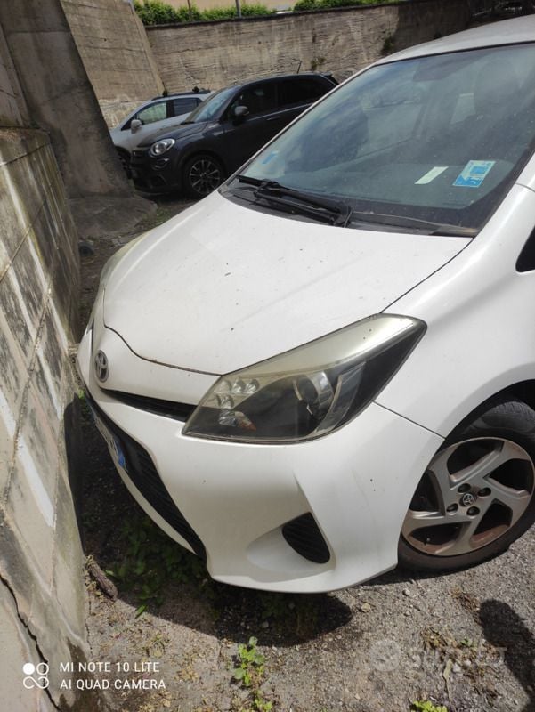 Usata Toyota Yaris Hybrid 2013 Bianco Utilitaria