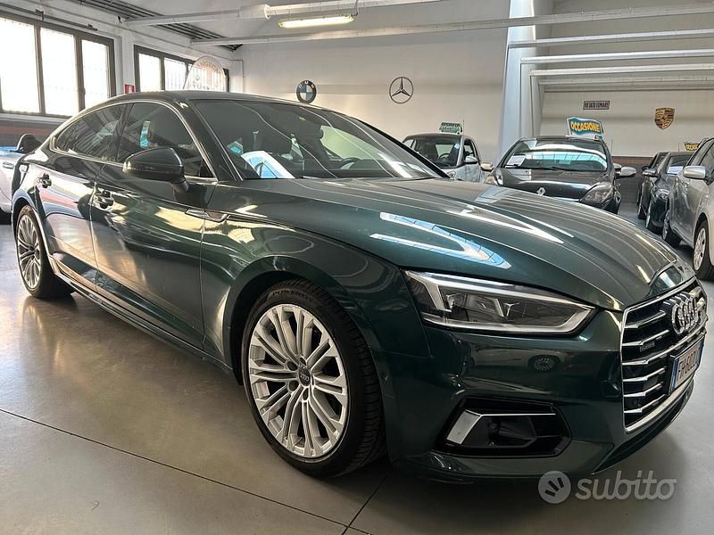 Verde Usata 2017 Audi A5 Comfort Coupé | 21.990 € (Cara) - Immagine 1/4