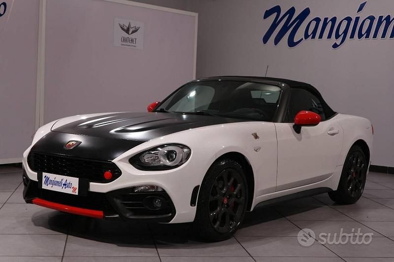 Usata Abarth 124 Spider 170 CV (125 kW) 2017 Bianco Cabrio