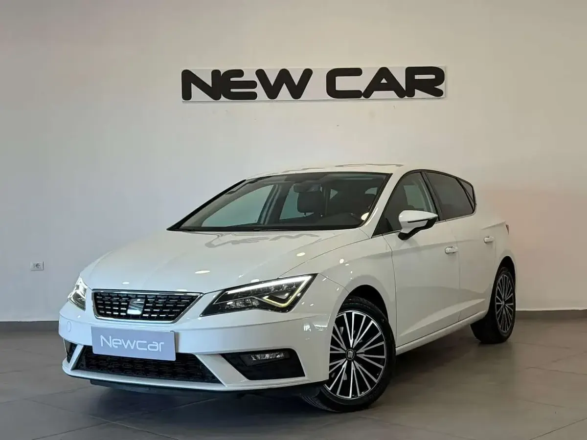 Usata Seat Leon FR 150 CV (110 kW) 2017 Bianco Berlina