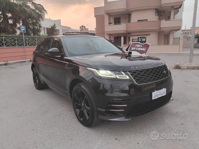 Usata Land Rover Range Rover Velar HSE Dynamic 241 CV (177 kW) 2019 Nero SUV