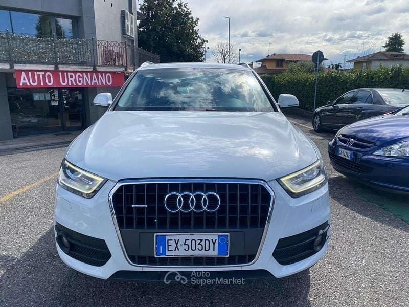 Usata Audi Q3 S-Line 140 CV (102 kW) 2014 Bianco SUV