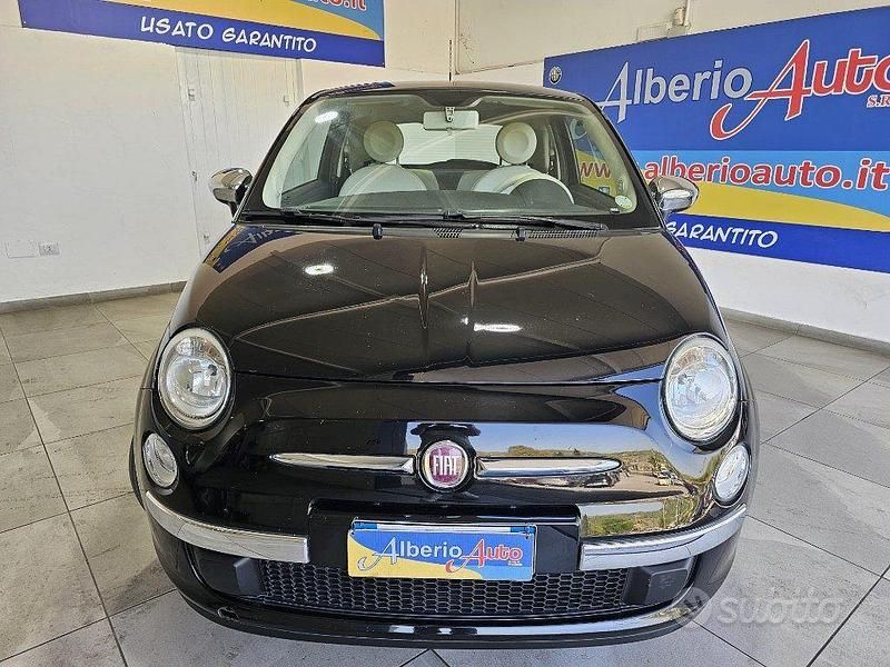 Usata Fiat 500 Pop 69 CV (50 kW) 2009 Nero Cabrio