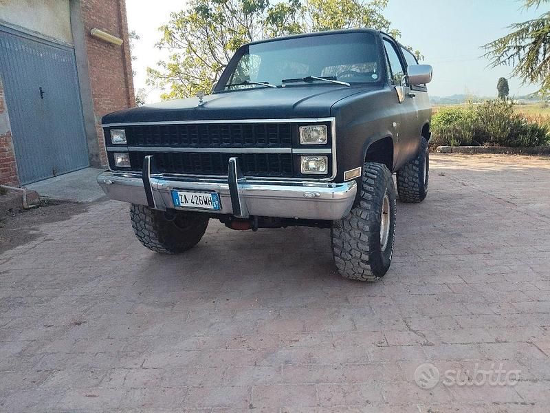 Usata Chevrolet Blazer 1983 Nero SUV