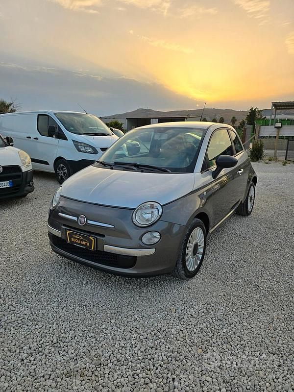 Usata Fiat 500 Lounge 69 CV (50 kW) 2012 Grigio Berlina