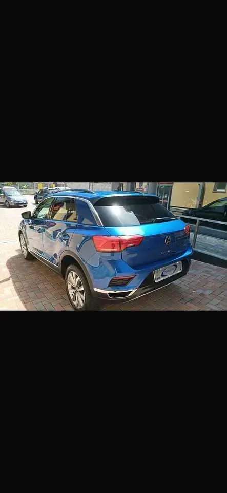 Usata VW T-Roc R-line 150 CV (110 kW) 2021 Blu/azzurro SUV